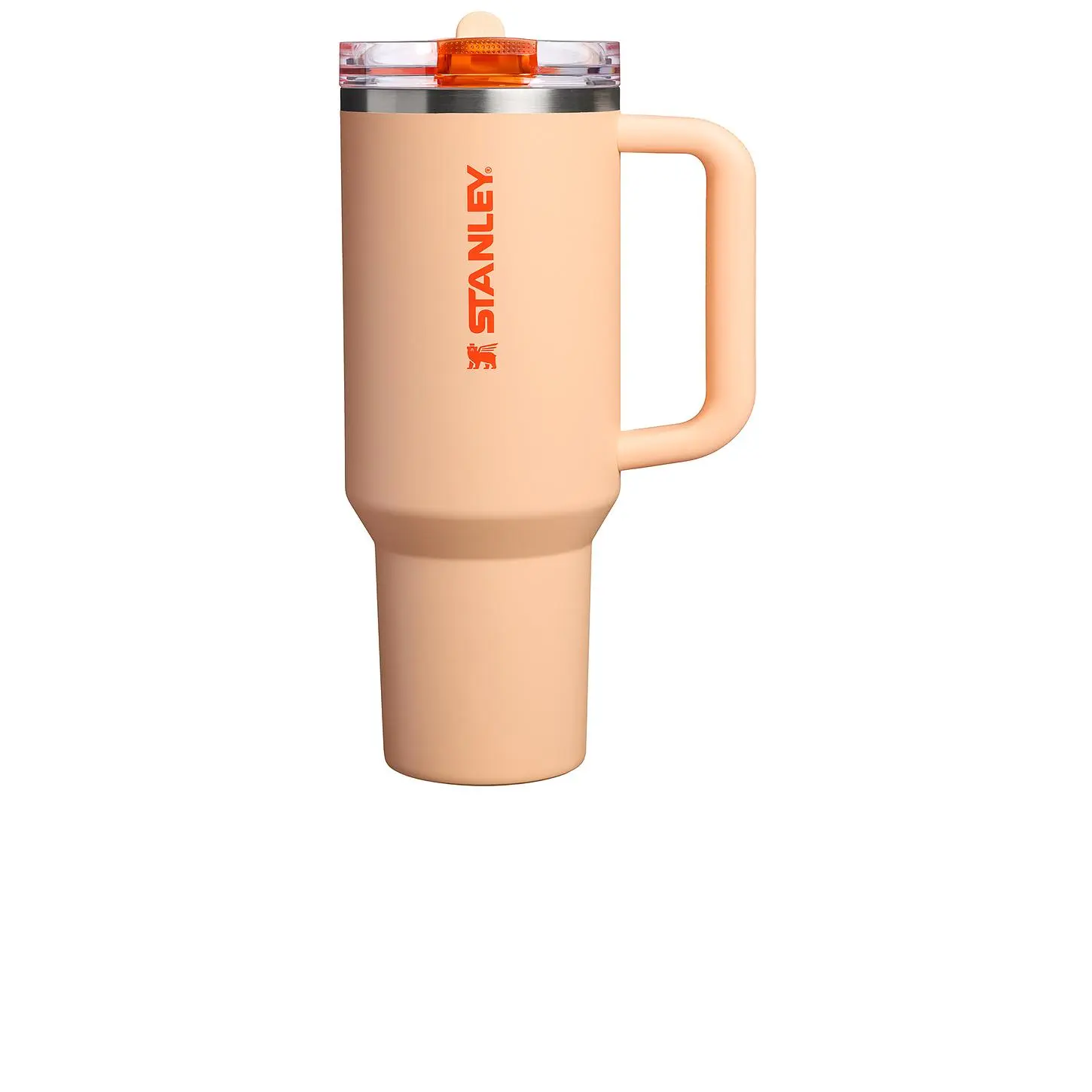 STANLEY The Quencher Protour Flip Straw Tumbler 40 Oz in Orange Sherbet