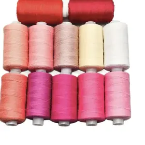 1 Pack of 12 Rolls, Single Roll of 500 Yards, Large Size Sewing Thread, Household Sewing Machine Thread, 402 Polyester Mending Thread