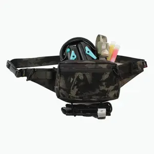 Mini EDC Bag MOLLE Multicam Black