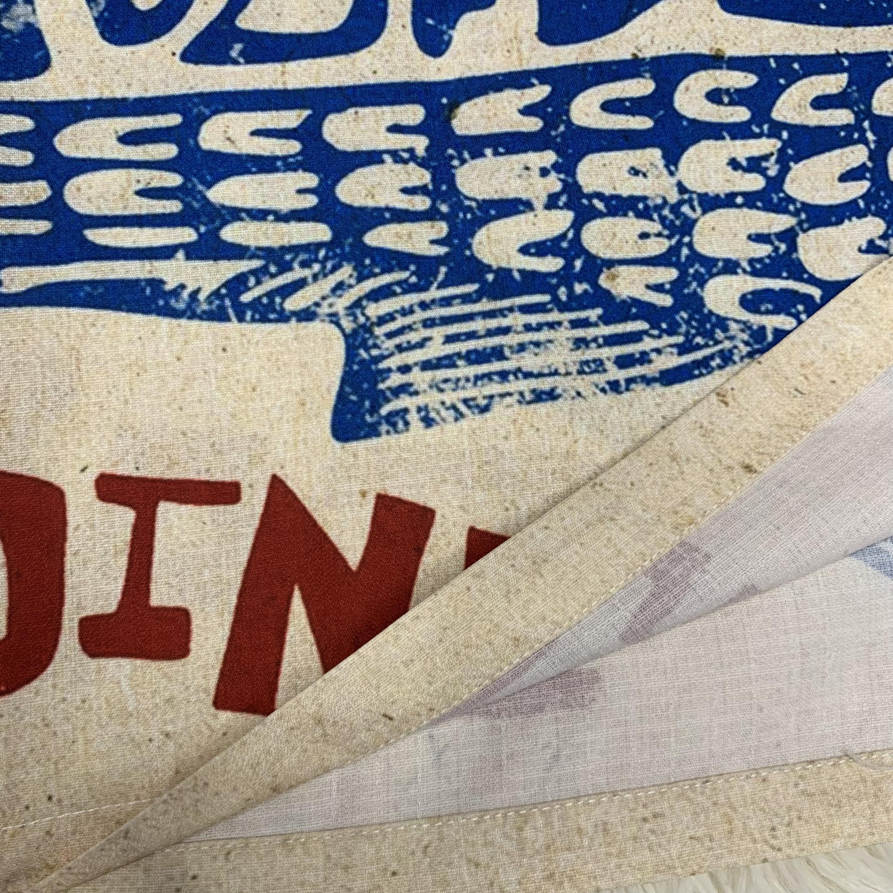 Vintage Sardine Print Wide-Leg Palazzo Pants Nautical Pattern Design Women Trousers for Coastal Outfits #SpringStatements