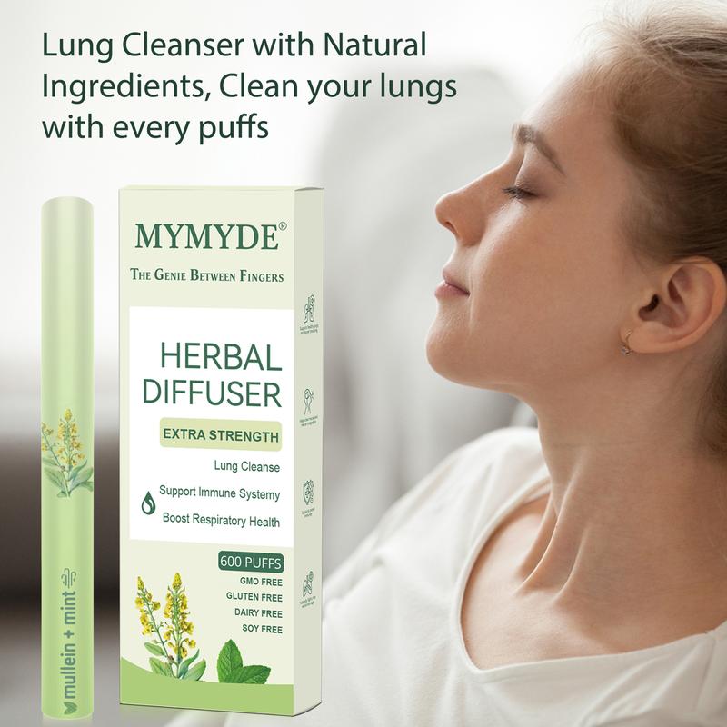 MYMYDE Thyme and mint extracts for lung detoxification and oral air freshening, herbal diffusion pen relaxation TikTokShopBlackFriday