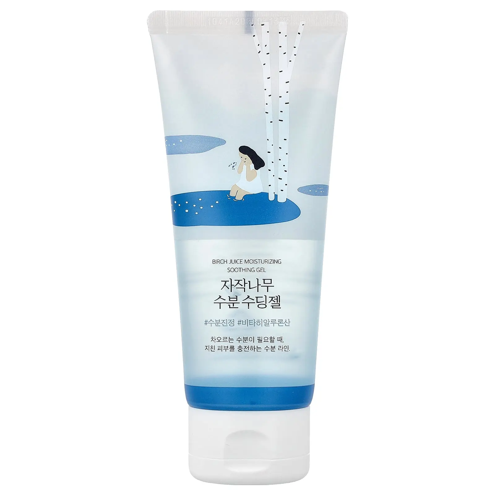 Round Lab Birch Juice Moisturizing Soothing Gel, 5.07 fl oz(150 ml)