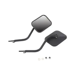 Square Side Mirror Accessories for Jeep Wrangler JK, JL, JT, TJ Exterior A-Pillar Hinge, Car Auto Replacement Body Part