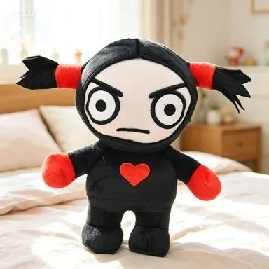 Hot 25cm Pucca Garu Couple Plush Doll Cute Korean Cartoon Stuffed Toy Soft Kawaii Doll Lovers Wedding Gift Home Sofa Decoration