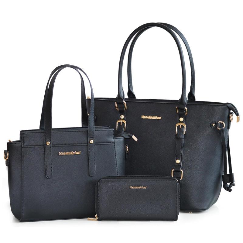 Montana West 3PCS Purses for Women Tote Bag and Wallet Set Shoulder Satchel Handbags