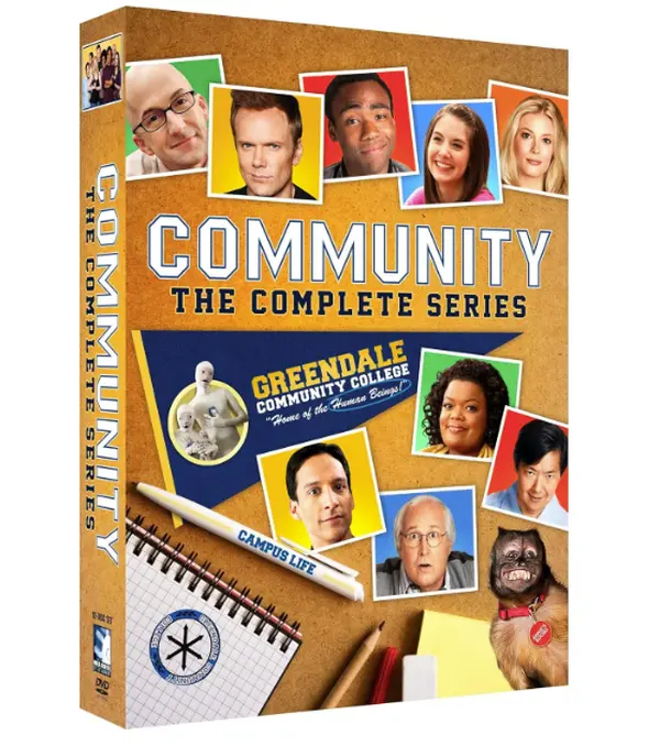Community: The Complete TV Series DVD - Joel McHale Starring, DVD Format Video Content, Home Viewing Ideal for Community Fans