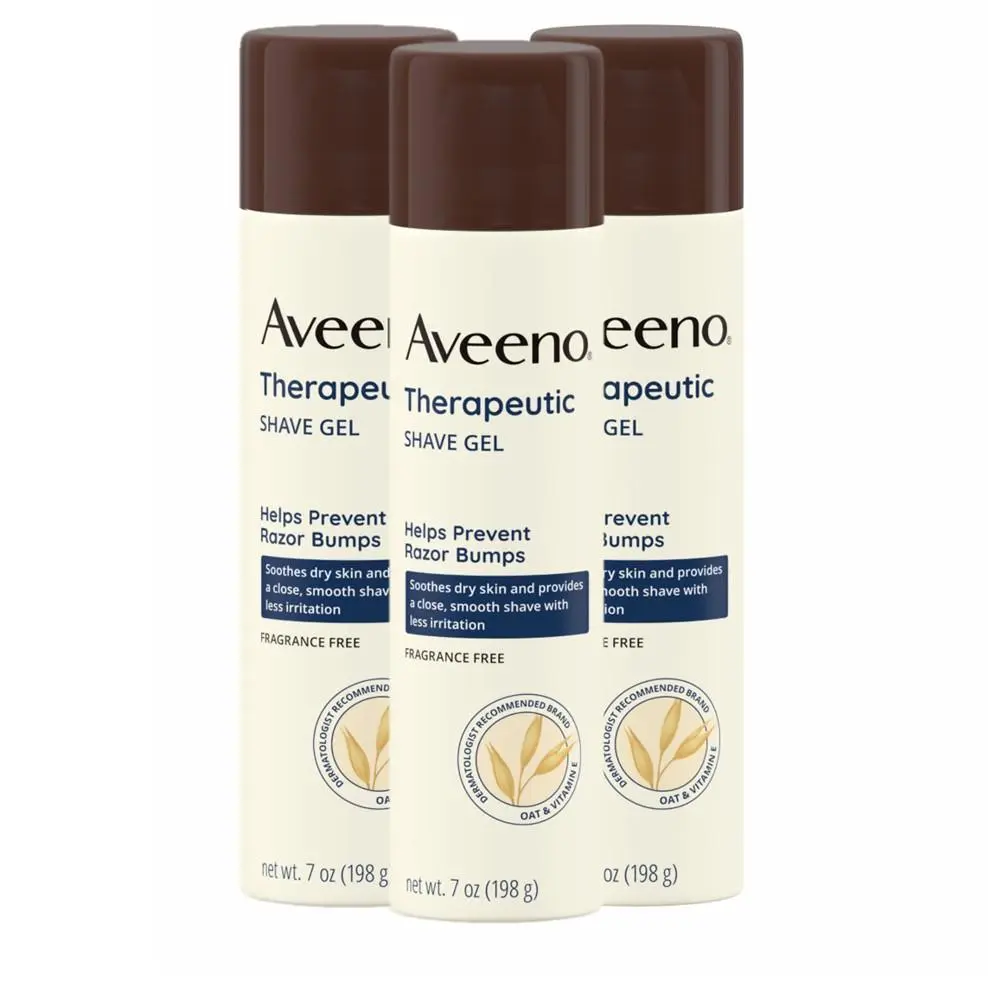 Therapeutic Shave Gel with Oat for Dry Skin Sets