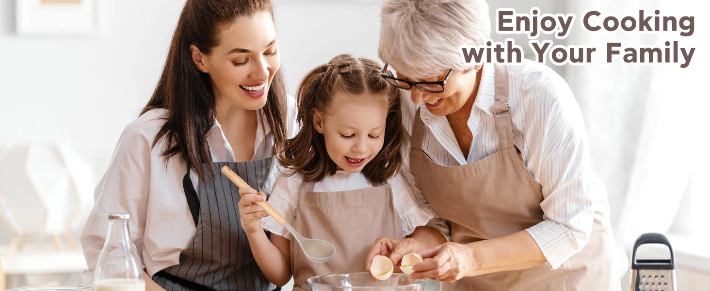 【Holiday Deals】12 Pcs Kitchen Utensils Set, 446°F Heat Resistant Silicone Cooking Utensils Set, Non-Toxic Wooden Utensil Set, Kitchen Gadgets Tools Set for Nonstick Cookware, Kitchen Accessories, Khaki