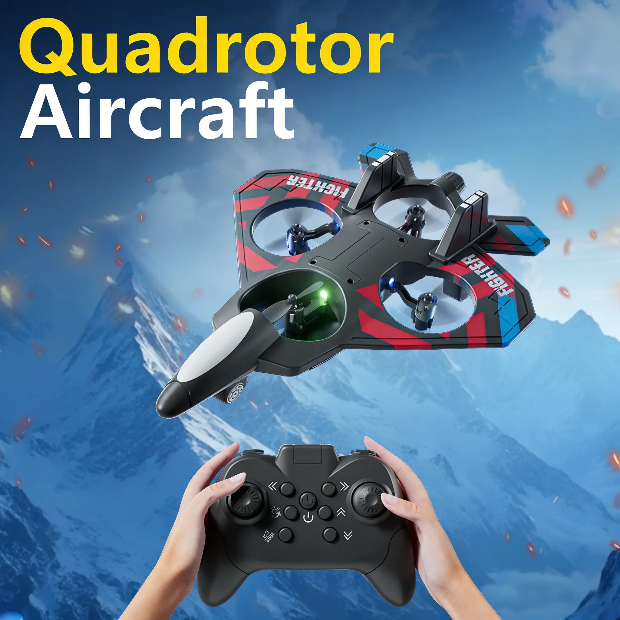RC Foam Jet Airplane Toy for Kids - LED Lights, Easy Control, Rechargeable Electric Unisex RC Fighter Plane, Teenage Boy Gifts, Boy Gifts, Indoor-Outdoor Fun, Data Cable Included, Remote Controller Aeroplanes,back to school,back to school haul