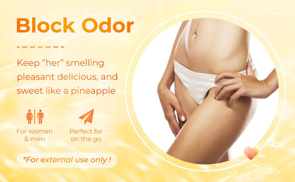 Organic Yoni Oil for Women | PH Balance & Odor Elimination | Natural Peach, Strawberry & Pineapple Essential Oils | 1 fl oz Each Body Care