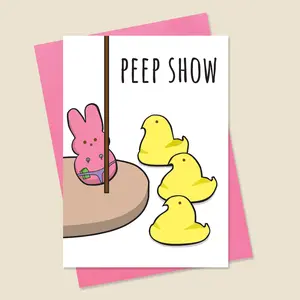Easter Card • Peep Show