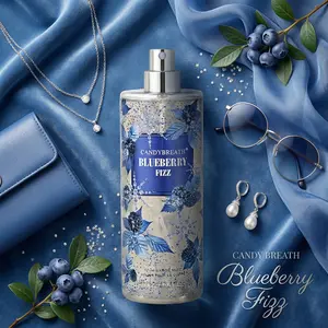 Candy Breath Blueberry Fizz Bodymist 250ml for Women Refreshing Blueberry Fizz Scent with Candybreath Note Perfect for Daily Aroma Enhancement
