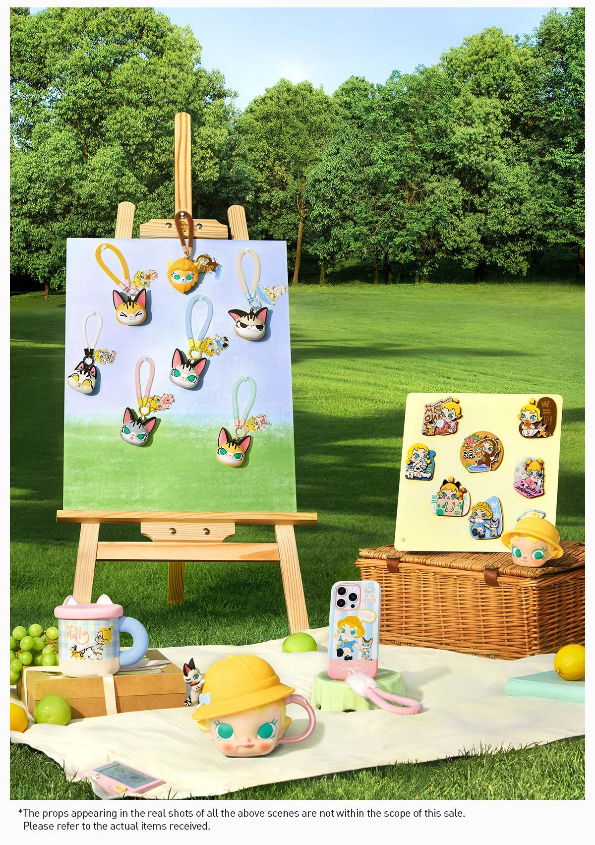 Baby Molly & Baby Tabby Series-Earphone Bag