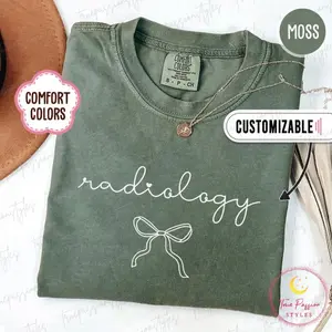 Comfort Colors Coquette Radiology Shirt, Radiology Technologist Sweatshirt, Gift For Rad Tech, Radiology Department Tshirt