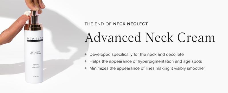 DRMTLGY Advanced Neck Cream 1.8oz with Peptides and Shea Butter Body Care Gentle