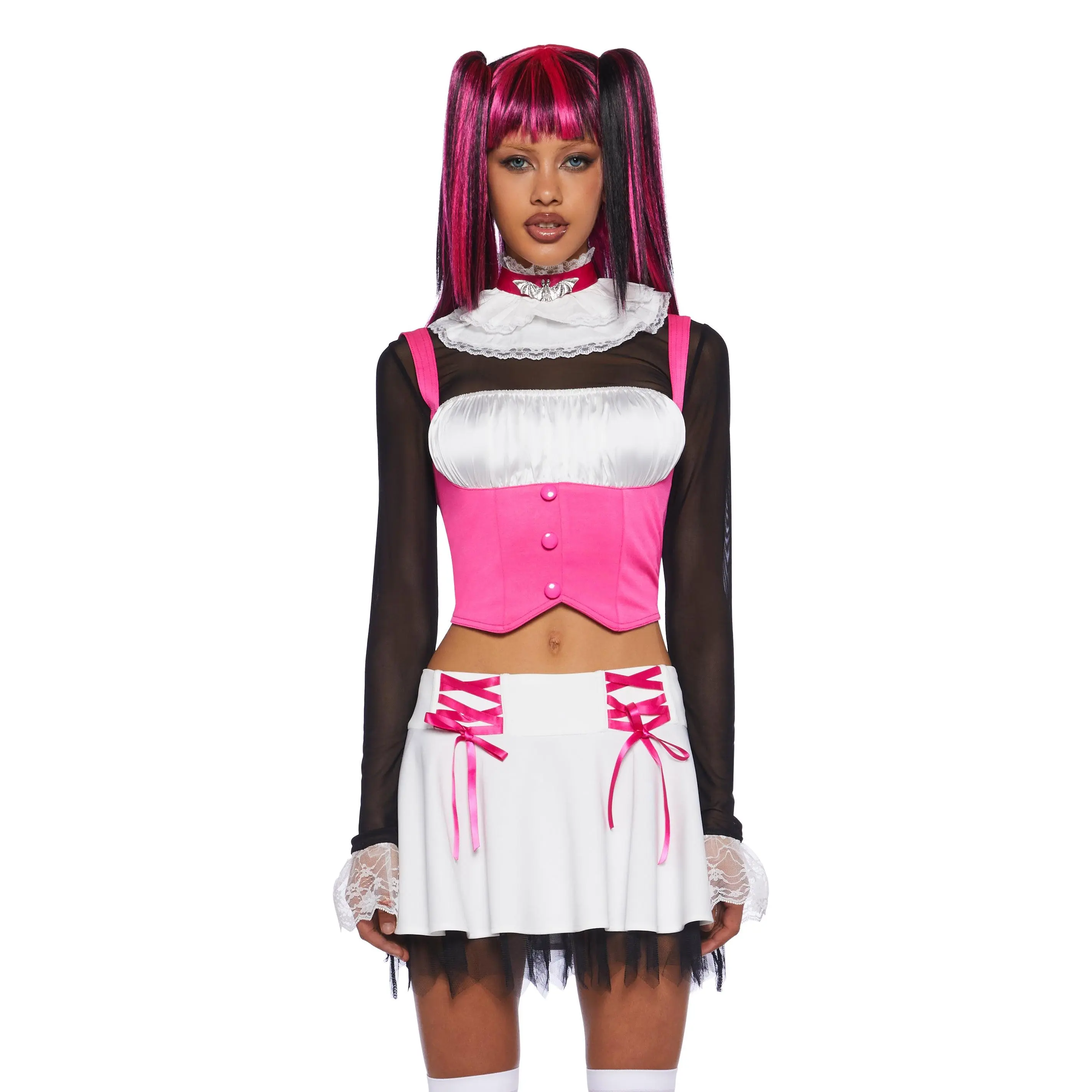 For Ghouls Only Costume And Wig Set