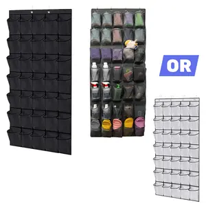 35 Grids Over the Door Shoe Organizer - Reusable Large Capacity Mesh Bag,Behind Door Hanging Organizer rack for Closet,Shoe Holder Hanger,Room Storage