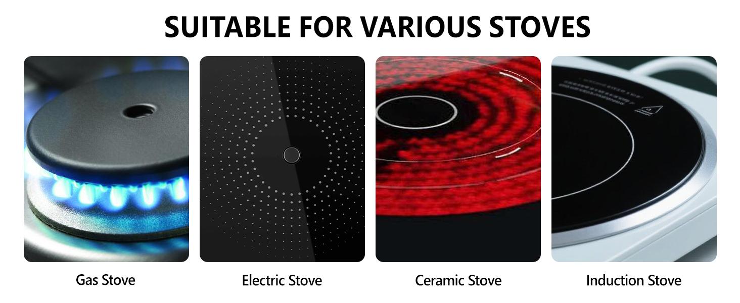 ROVSUN 8.5/11Quart Juice Steamer Stainless Steel, Extractor Fruit Vegetables Juicer Steamer Pot, w/Tempered Glass Lid Clamp, Loop Handles, Ideal for Making Juice, Jelly, Pasta