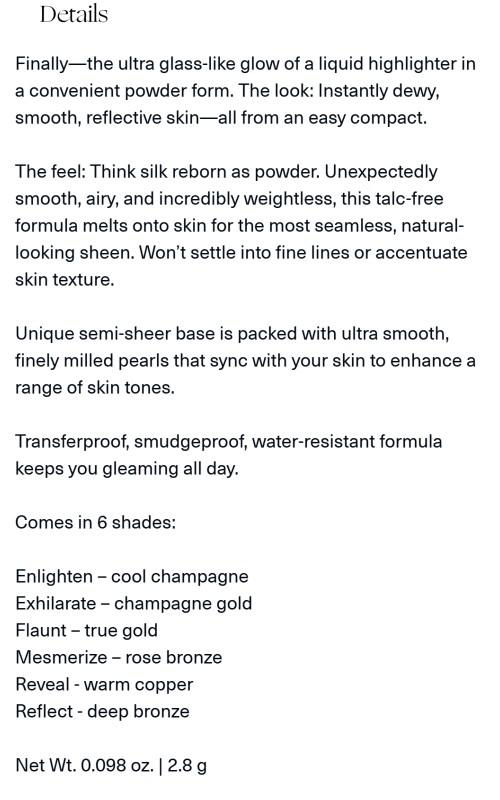 Positive Light Silky Touch Highlighter