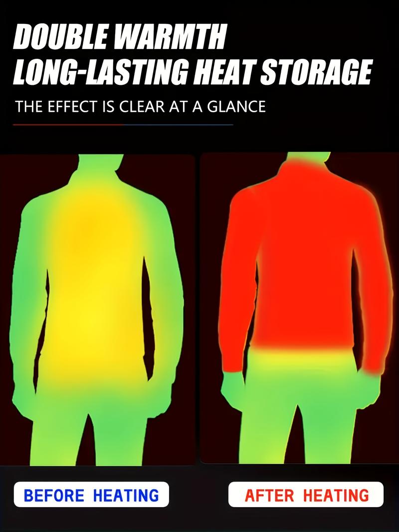 Men's Heated Jacket, 25 Heating Zones & 4 Heat Settings - Full-Zip Fleece Lined Winter Coat with Softshell Insulation and Heated System, Machine Washable Polyester Fabric, Suitable for Workers and Cold Weather (Not Included), Women's Black Long Sleeve Men's Heated Jacket, 25 Heating Zones & 4 Heat Settings - Full-Zip Fleece Lined Winter Coat with Softshell Insulation and Heated System, Machine Washable Polyester Fabric, Suitable for Workers and Cold Weather (Not Included), Women's Black Long Sleeve