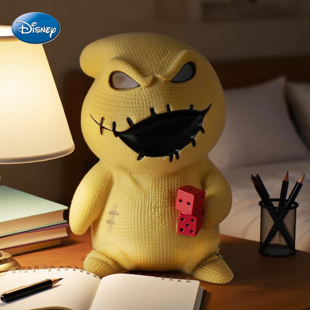 1PC Disney Officially Licensed The Nightmare Before Christmas Oogie Boogie Animation Coin Bank Cute Novelty Art Anime Figural Home Decor Ornaments for Friends and Family Holiday Gift