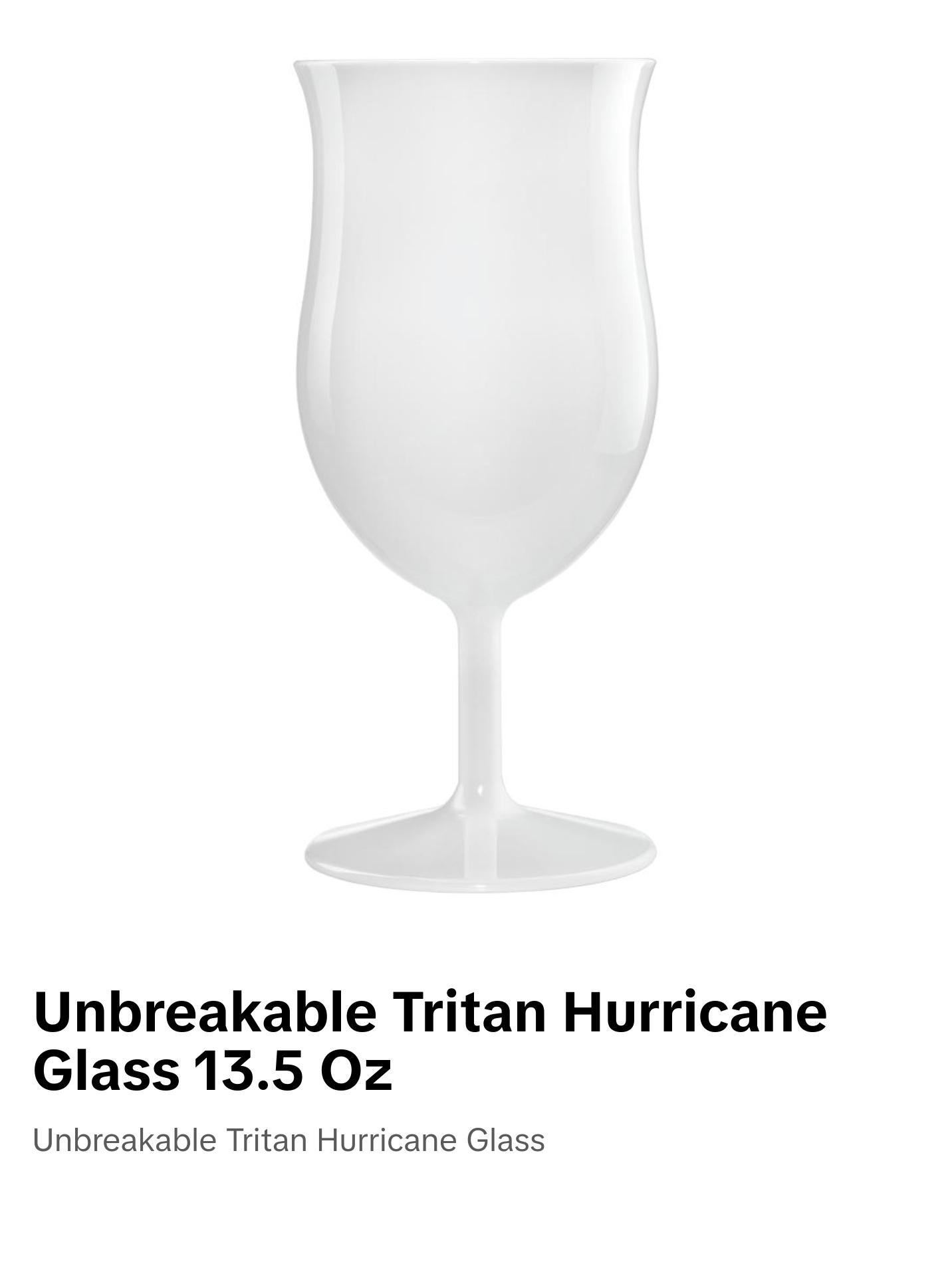 Hurricane Drinking Glass 13.5 oz.