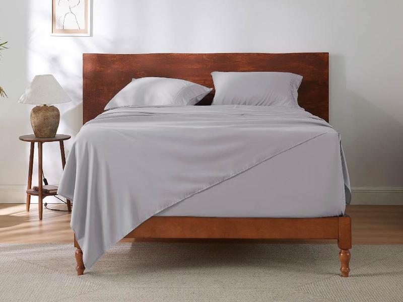 Deep Pocket with Band Sheets Set 4 Pieces Halloween Pumpkin Caramel, Fit for Tall Mattresses 14-21'', Soft, Breathable, Cooling&Machine Washable Hotel Luxury Bedsheets & Pillowcases, Easy & Secure Fit