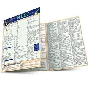 Nursing HESI Test A2: a QuickStudy Laminated Reference Guide (QuickStudy Medical) First Edition