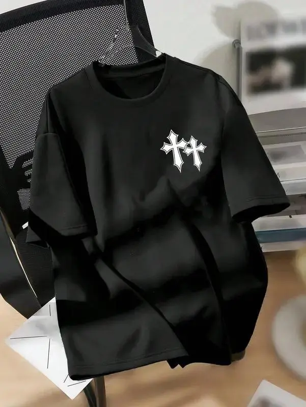 FEEGO Trendy Boys & Teens Graphic T-Shirt with Lightweight Breathable Fabric for Comfortable Summer Casual Wear and Everyday Streetwear Style, Perfect for Outdoor Activities funny  shirt trendy tshirt Christian Faith T-Shirt naruto anime oversize streetwe