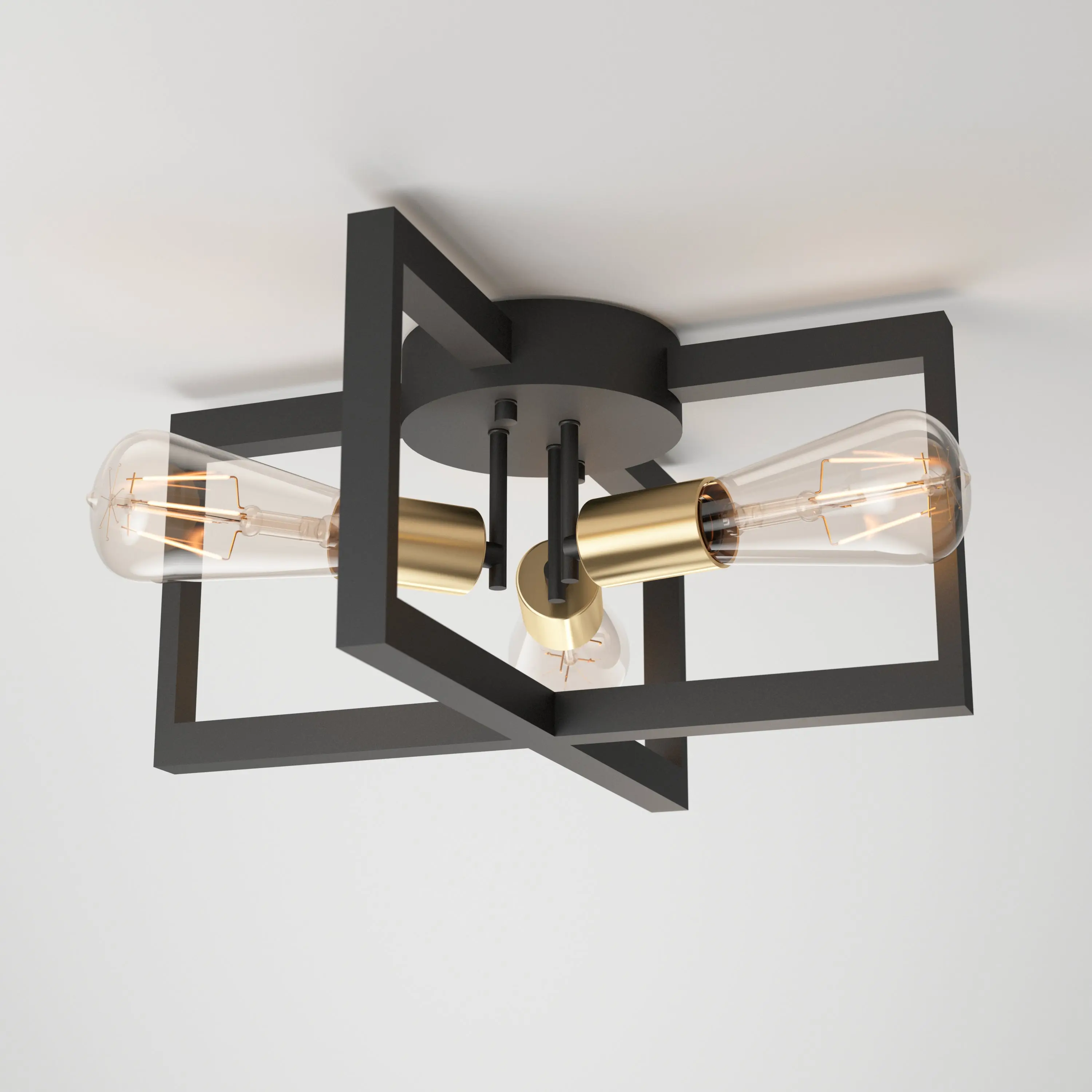 Holt 3-light flush mount flush mount light