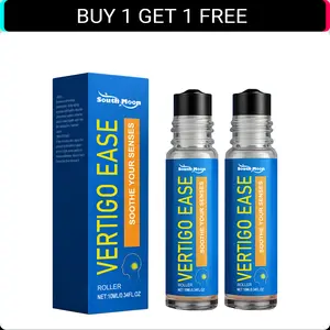[buy one free one] Vertigo Ease Aromatherapy Roll -Essential Oils for Dizziness & Nausea -10ml