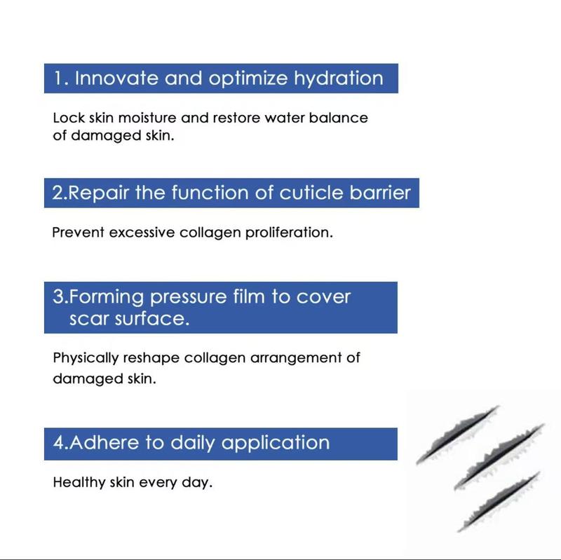 Scar Removal Gel 30g withSqualane Centella Asiatica for Keloid BumpScar Section Burns Daily Gentle SkincareMoisturizer for Women