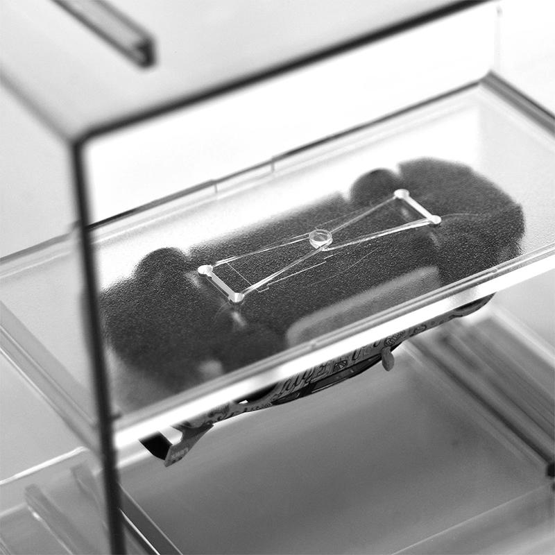 〔CC55〕1Set Double Layer Small Scale Car Model Display Box Transparent Dustproof Storage Box Large Capacity Desktop Organizer Box