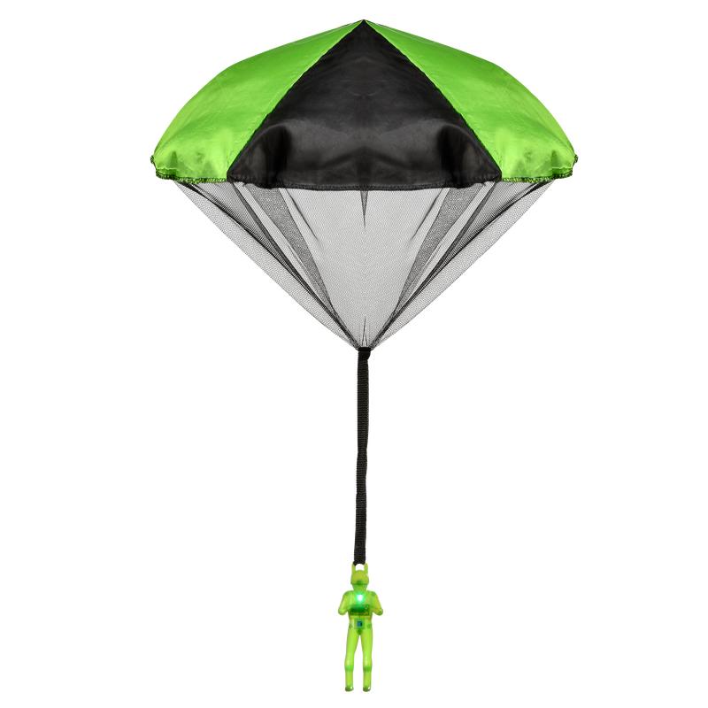 Flashing Light-Up Tangle Free Toy Parachute