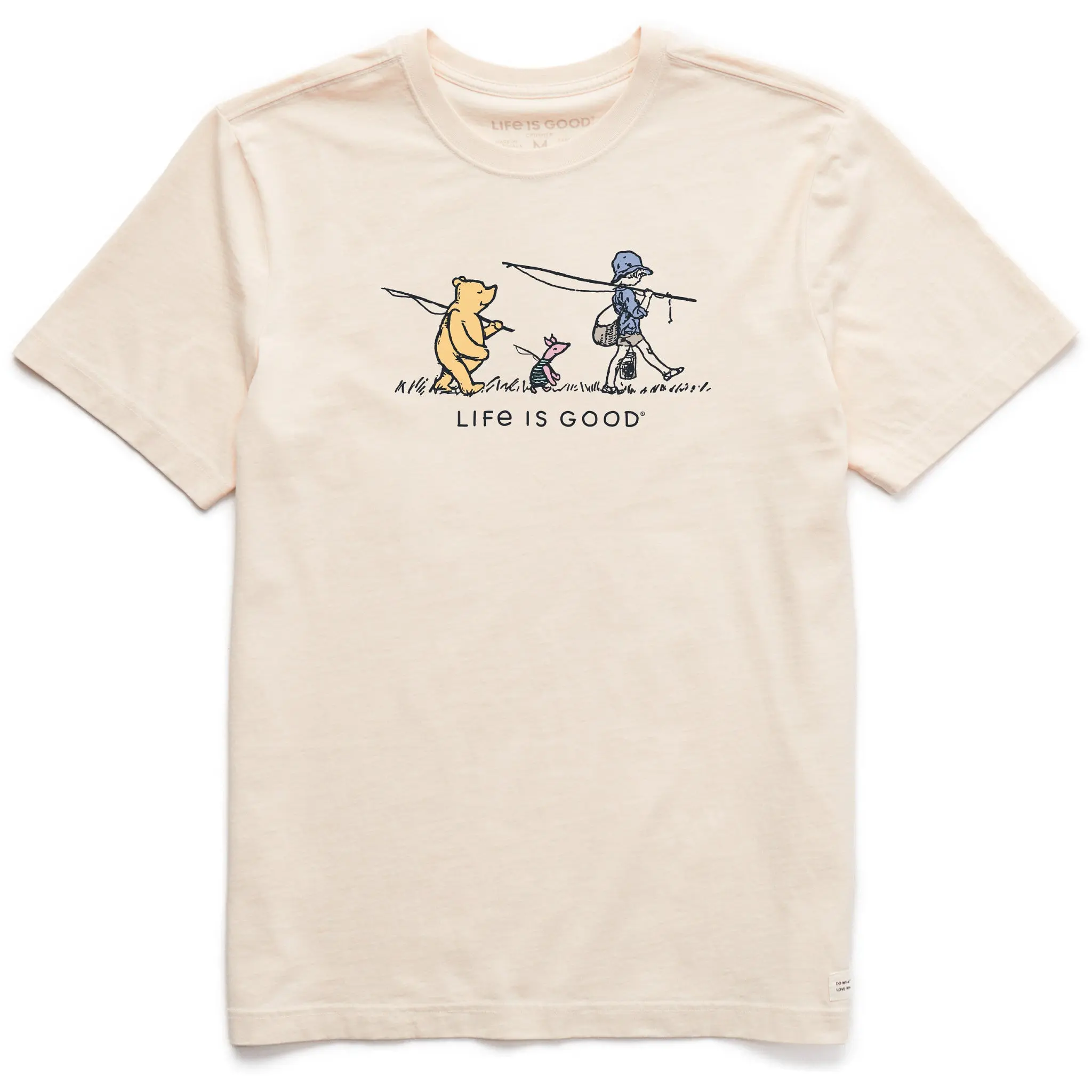 Men's Gone Fishin' Winnie Short Sleeve Crusher Tee
