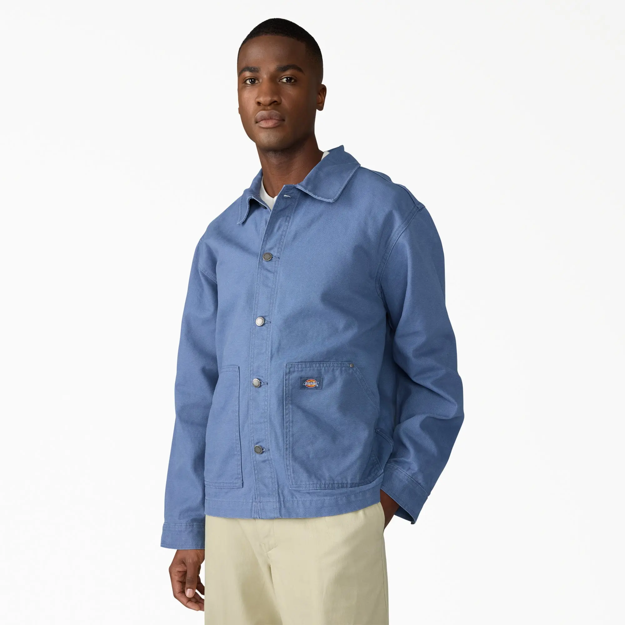 Dickies Unlined Canvas Barn Jacket, 100% Cotton, Durable Canvas, Workwear Casual Layering Style