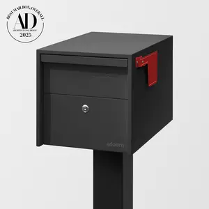Locking Post Mount Mailbox | Small