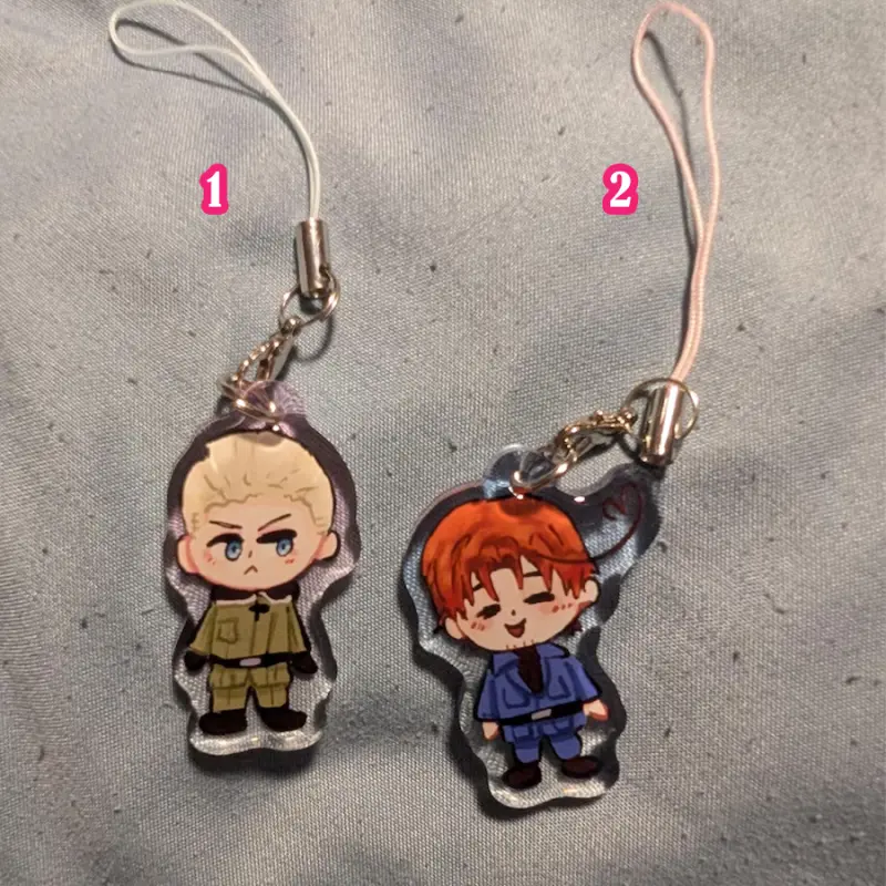 Italy and Germany Inspired Phone Charms