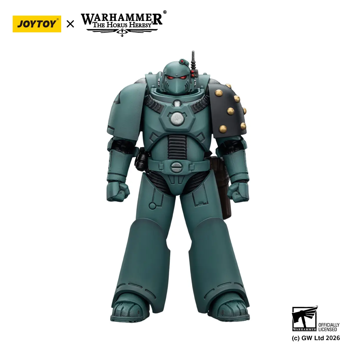 Joytoy 1:18 Scale Collectible Figurine - 4.80 in PVC Action Figure, The Horus Heresy Sons of Horus MKVI Tactical Legionary, Model JT02977, for Collectors