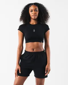 LDB Crop Tee - Black
