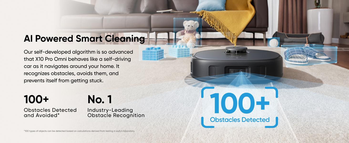 eufy 6-Pack Large Capacity Dust Bags Compatible with X10 Pro Omni Robot Vacuum