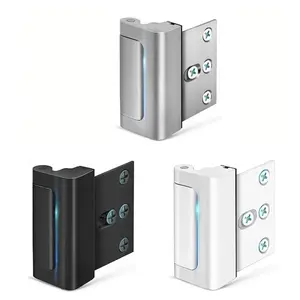 3 Pack Home Security Door Lock Withstand 800 lbs for Inward Swinging Door,Reinforcement Lock with 8 Screws to Prevent Unauthorized Entry door lock #Outdoorfun