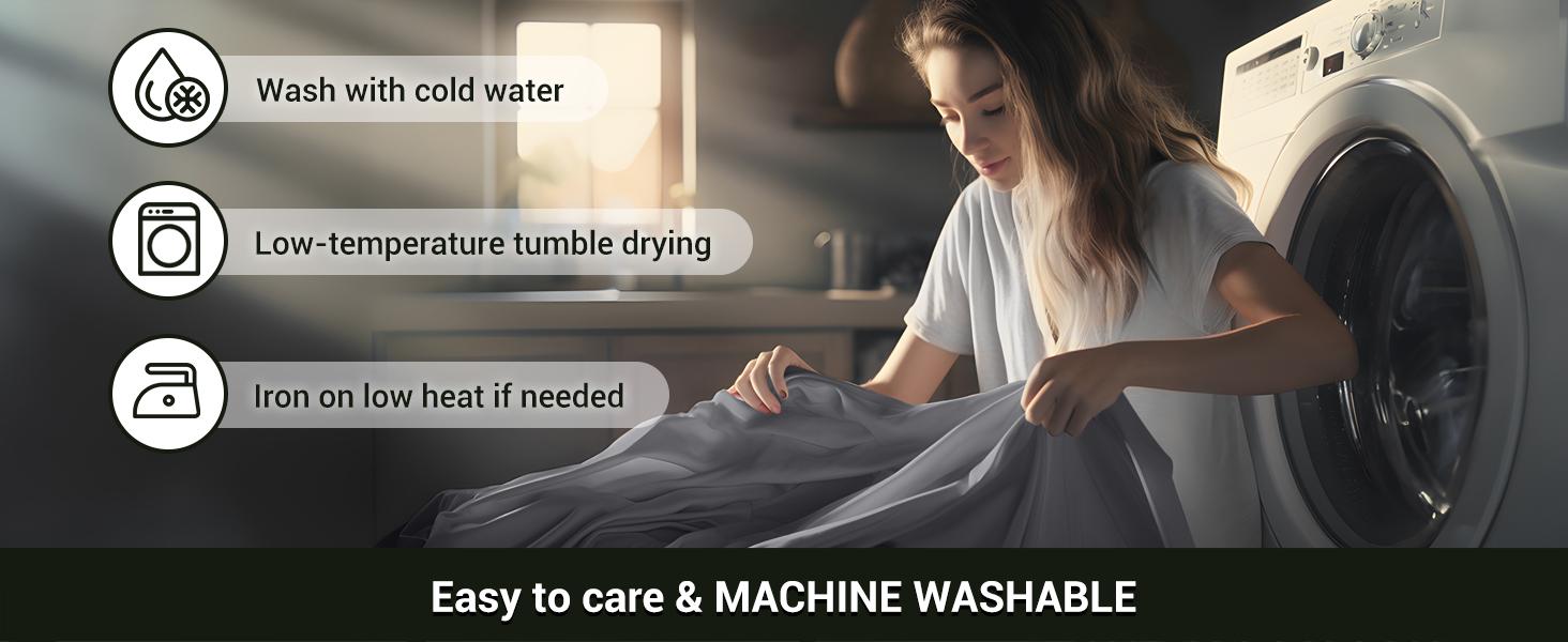 Shilucheng Bamboo Sheets Set 4/6 Pc,Cooling Breathable & Hotel Luxury Super Silky Soft, 16'' Deep Pocket, Wrinkle, Fade Resistant Springtok