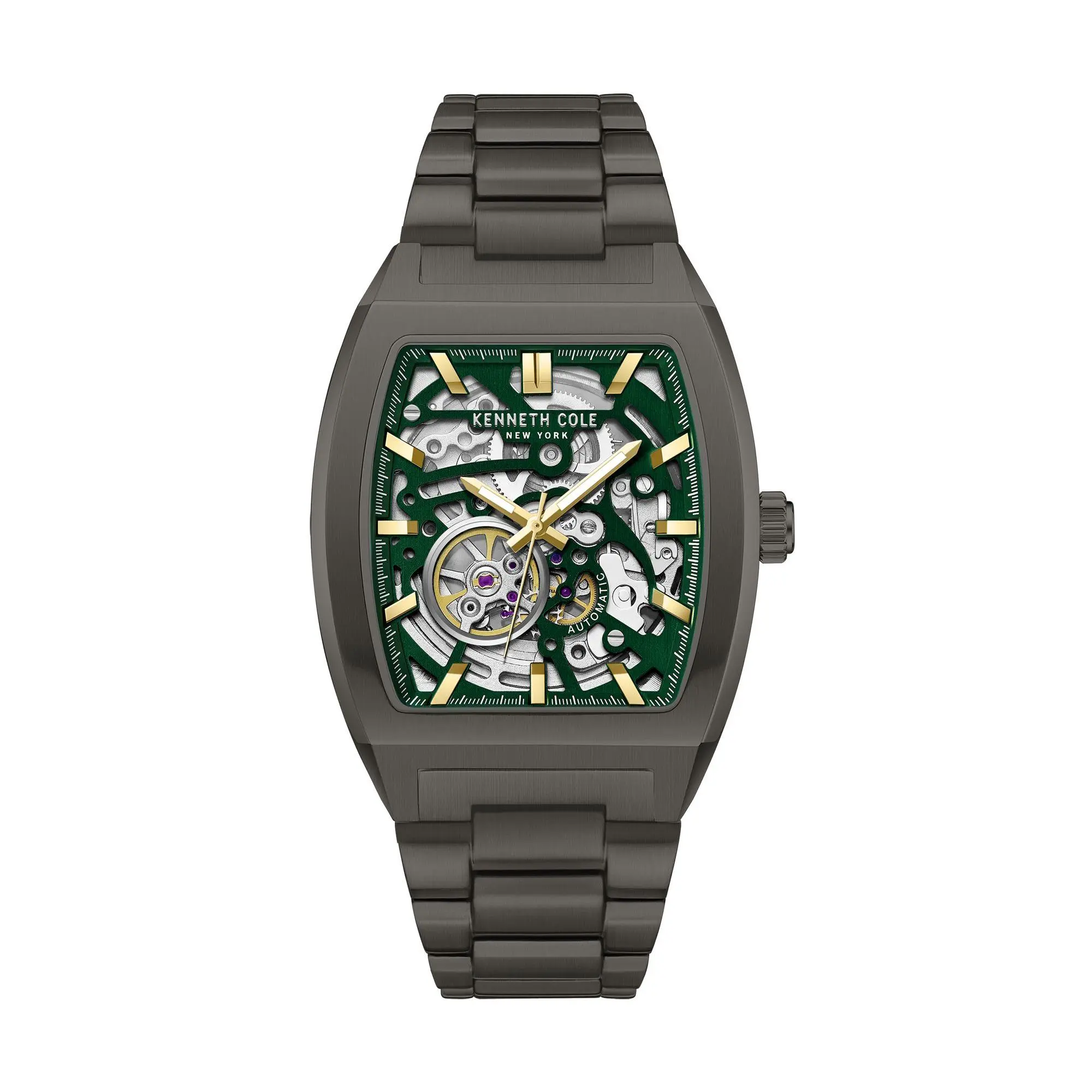 Kenneth Cole New York Men's Automatic GunmetalStrap Watch