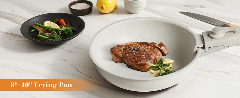 【Deal】12 Pcs Pots and Pans Set with Detachable Handle, Induction Cookware, Dishwasher Oven Safe, 13x13x10 Inch Granite Non-Stick Kitchen Appliances 【Deal】12 Pcs Pots and Pans Set with Detachable Handle, Induction Cookware, Dishwasher Oven Safe, 13x13x10 Inch Granite Non-Stick Kitchen Appliances