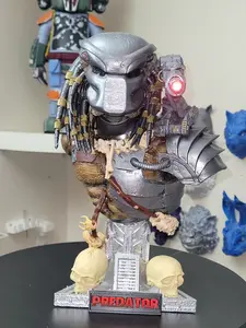 Alien Hunter Warrior Bust