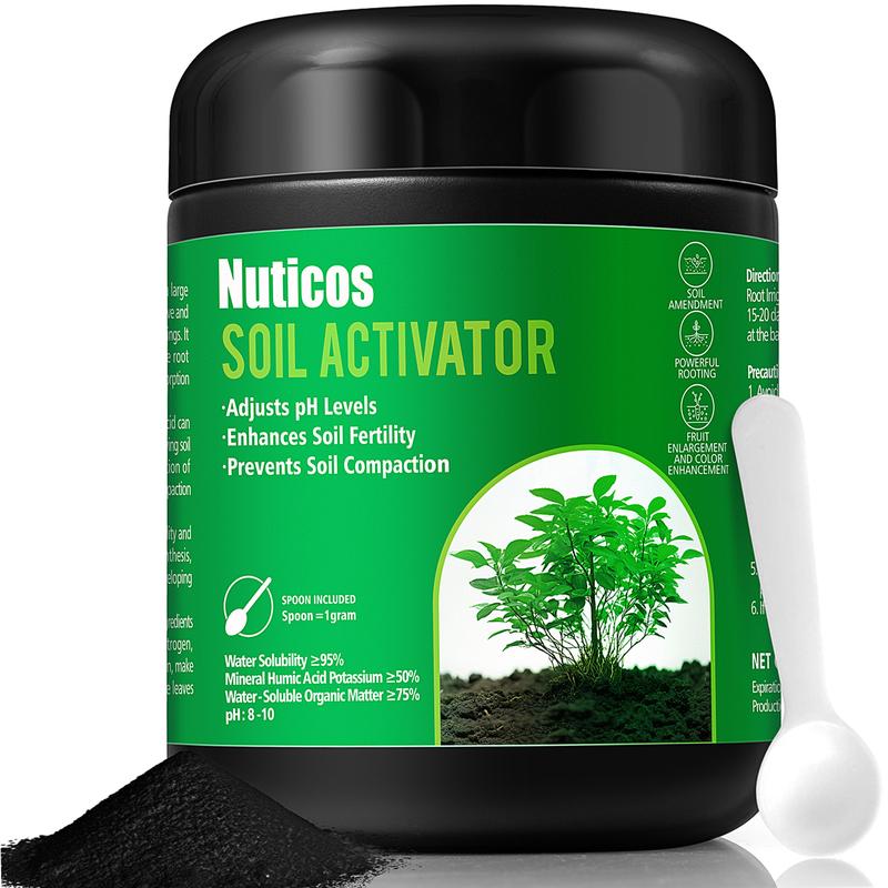 Humic Acid & Fulvic Acid Organic Fertilizer Used to Increase the Yield of Vegetables and Fruits, Revive Grassland, Increase the Vitality of Plant Roots,  Improve the Soil of in Door & Out Door Plants, Promote the Development of Beneficial Soil Bactaeria