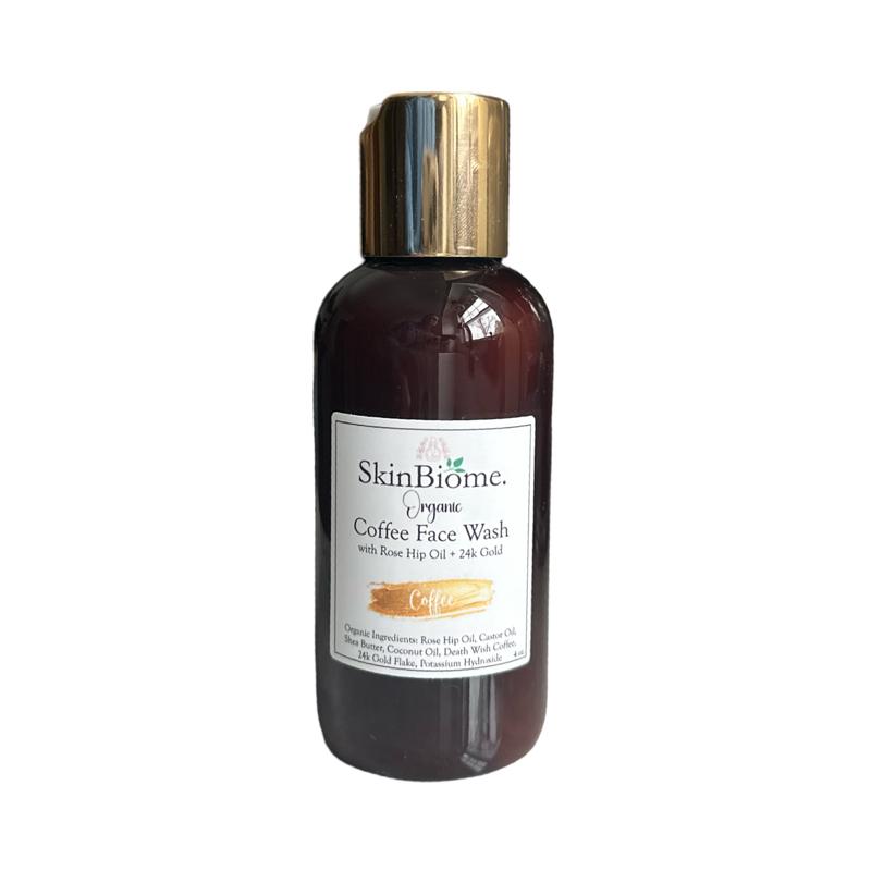 SkinBiome Coffee Face Wash with 24k gold