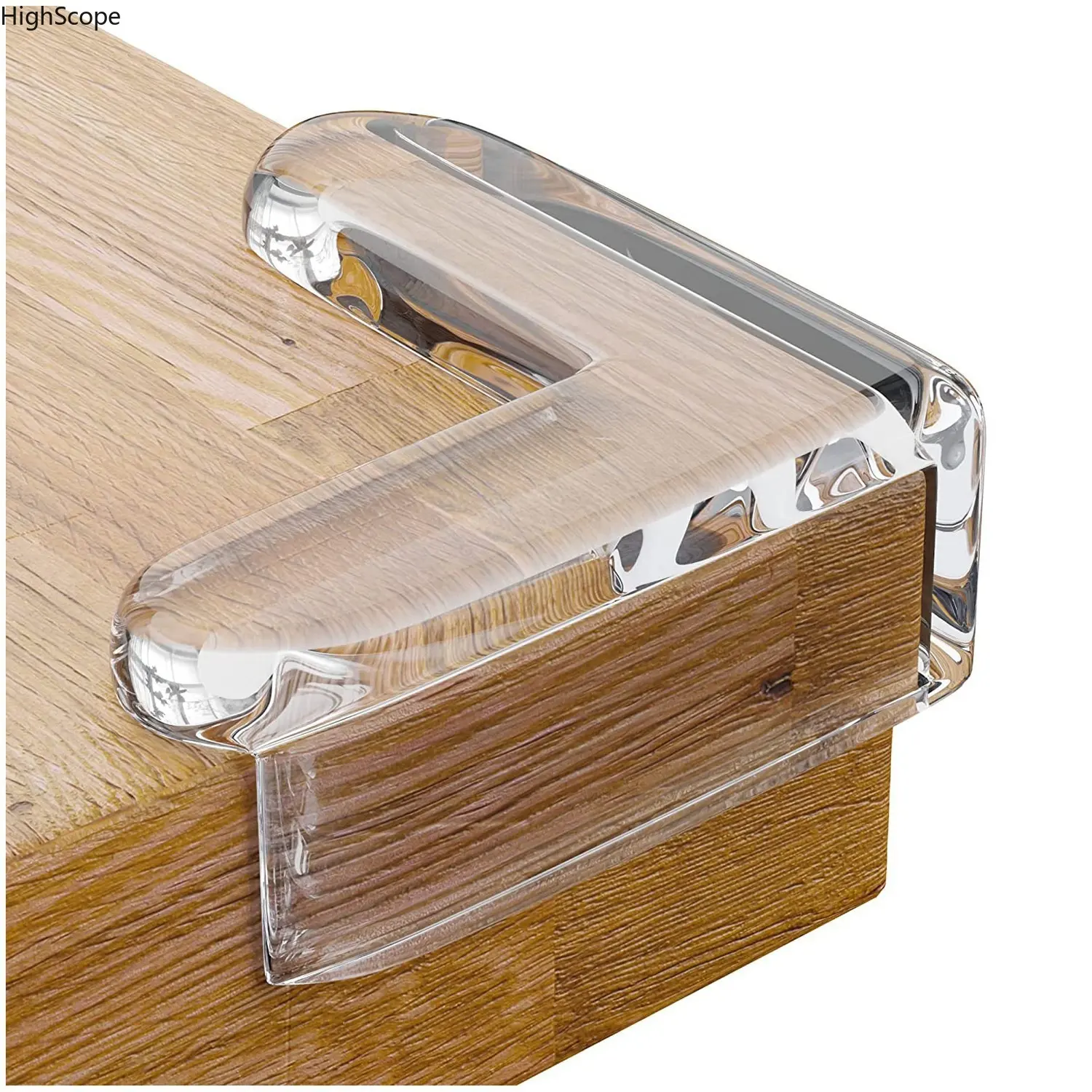 16 Pack Clear Furniture Corner Protectors - Silicone Edge Guards with Soft Cushion Bumpers