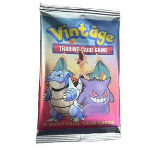 Vintage Trading Card Game Booster Pack - 11 Additional Game Cards